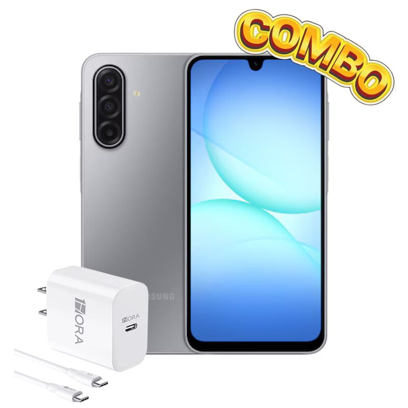 Galaxy A17 Doble Sim 128GB/4RAM Gris + Adaptado... image number null