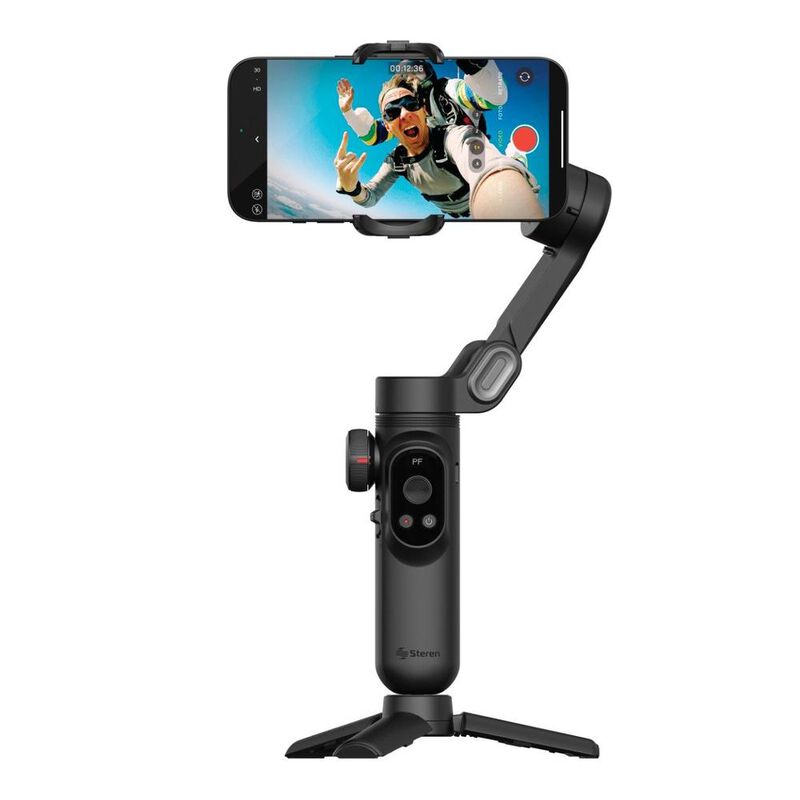 Estabilizador (Gimbal) de 3 ejes, con Bluetooth... image number null