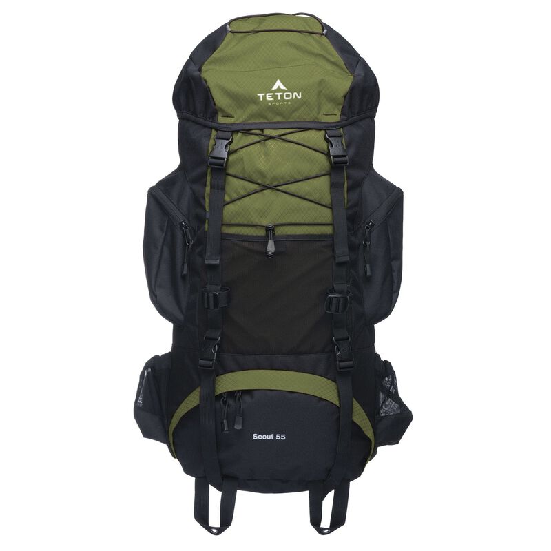 Mochila Para Backpacking Scout 55l Verde Teton image number null
