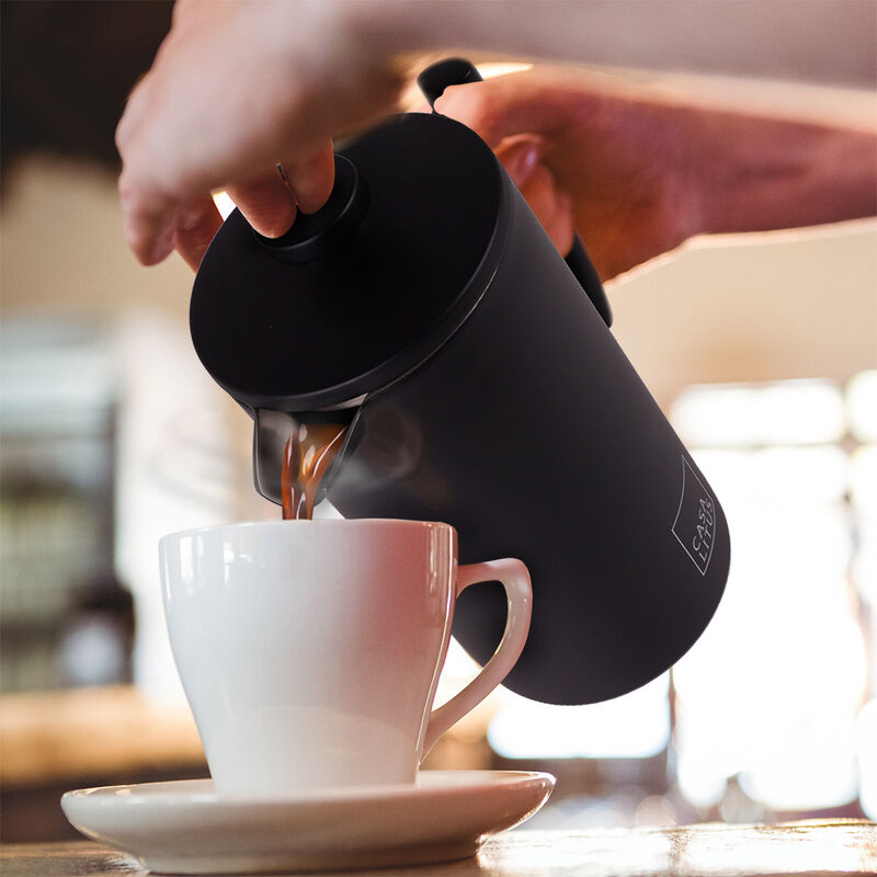 Cafetera Prensa Francesa de Acero Inoxidable Do... image number null