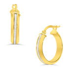 Arracadas De Aro De Oro Amarillo 14k Or-8026-15