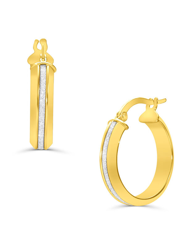 Arracadas De Aro De Oro Amarillo 14k Or-8026-15 image number null