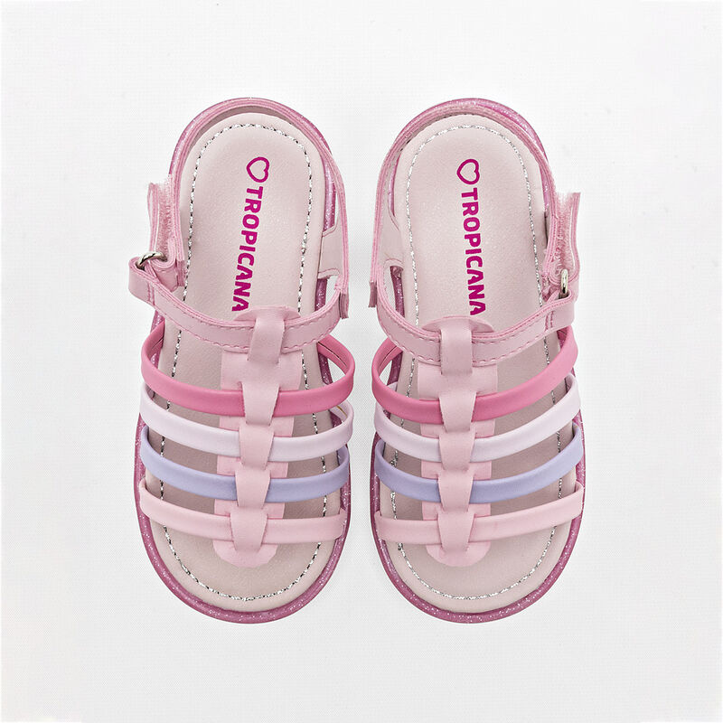 Tropicana Sandalia para ni&ntilde;a rosa multicolor image number null
