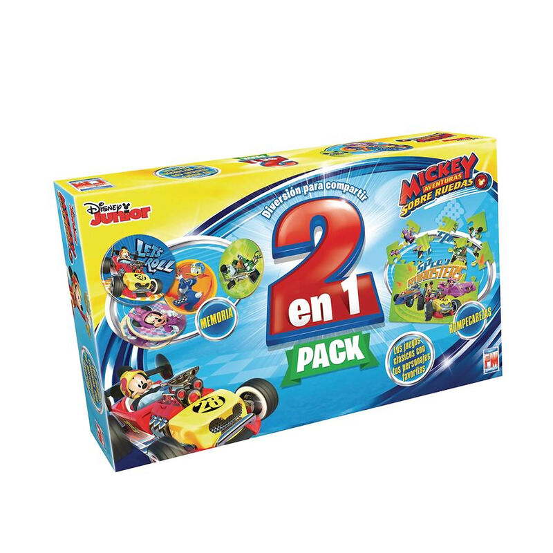 Juego De Mesa Mickey Mouse 2 En 1 Rompecabezas ... image number null
