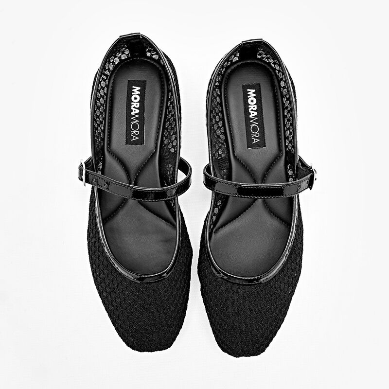 Moramora Balerina para mujer negro image number null