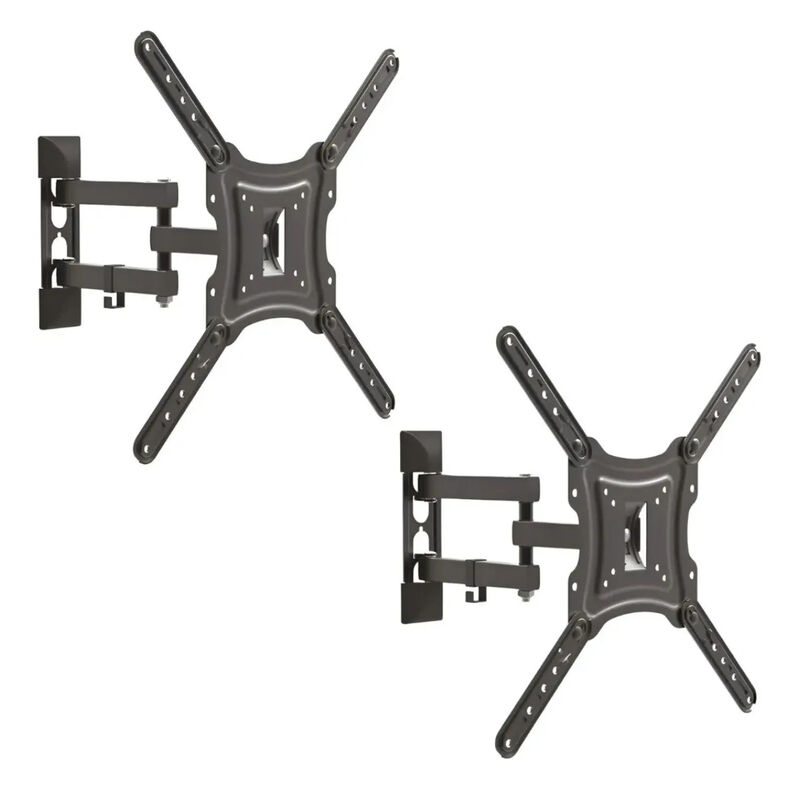 Kit 2 Soportes Tv Pared Brazo Articulado 17-55 ... image number null