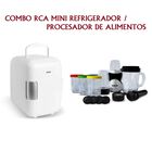 Combo Rca Mini Refrigerador Rc-04W / Procesador De Alimentos Rc-3198 Alb