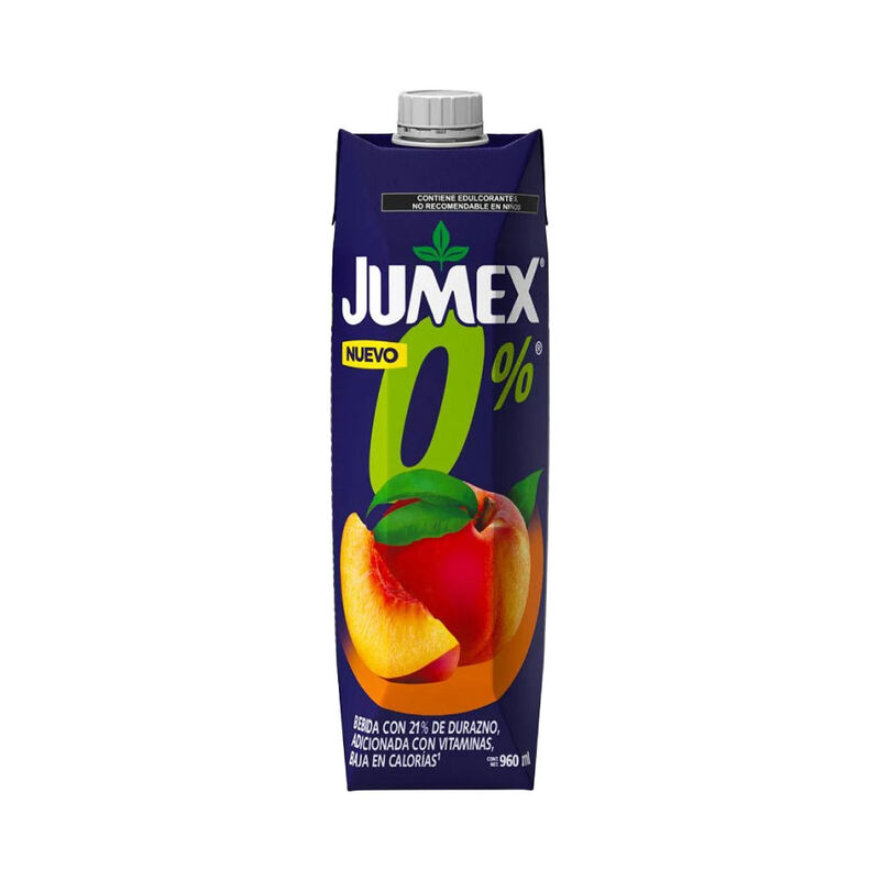 JUMEX 0 POR CIENTO DURAZNO 960ML image number null