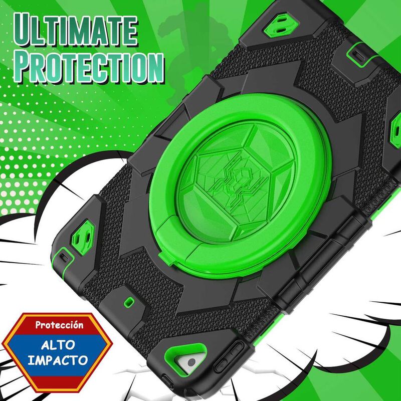 Funda TEKKU Spider uso rudo para iPad 10 de 10.... image number null