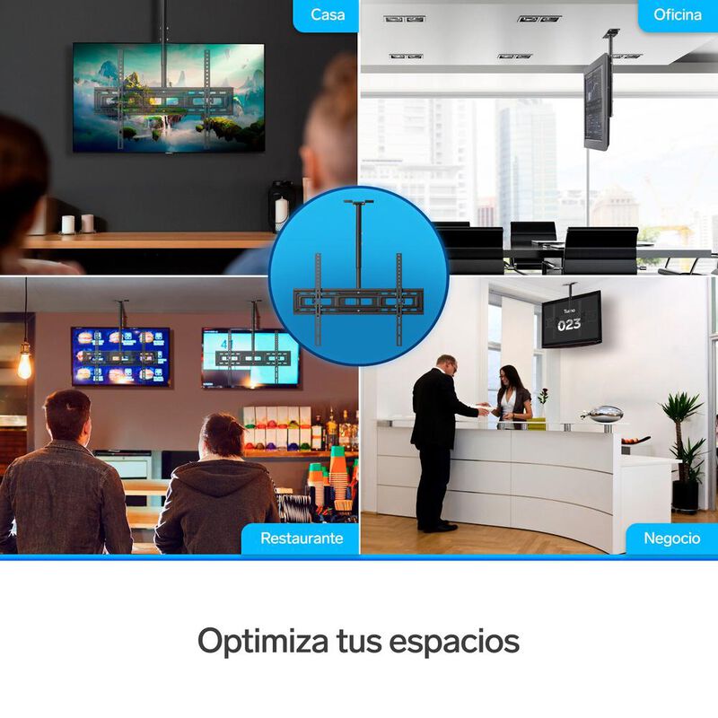 Soporte de techo para pantallas de 32" a 83" image number null