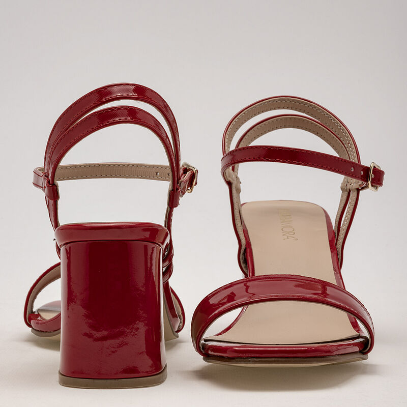 Moramora Zapatilla para mujer rojo image number null