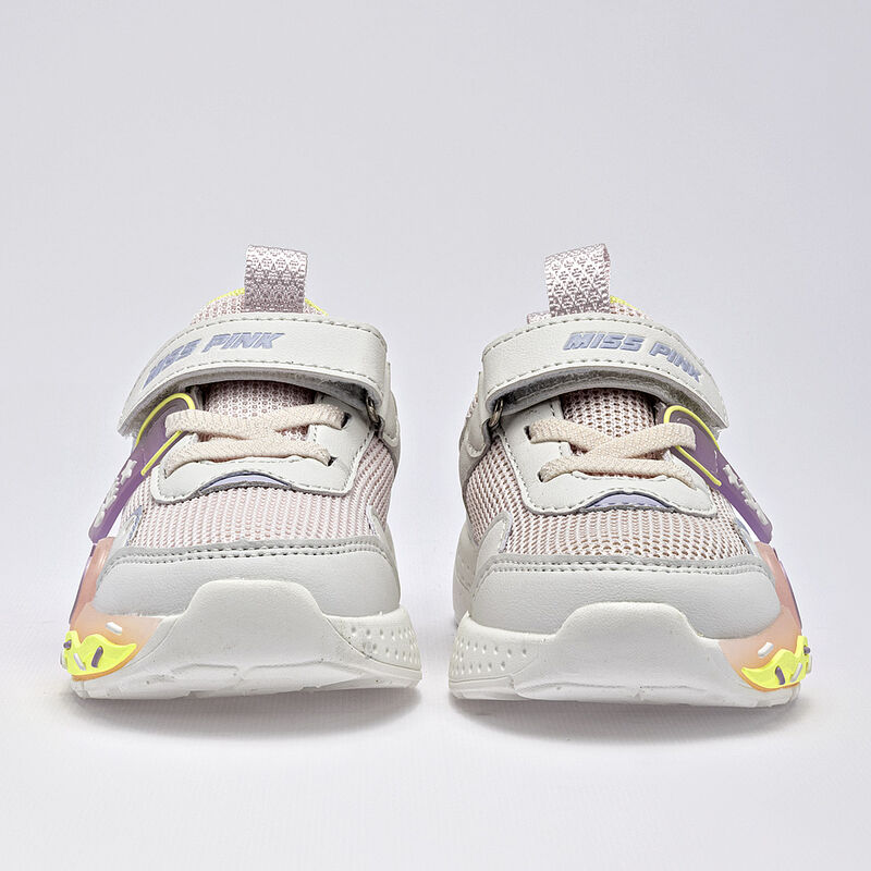 Miss Pink tenis para BEB&Eacute; rosa multicolor cod 1... image number null