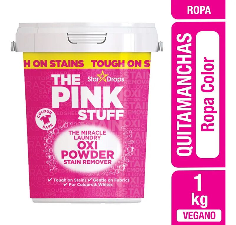Quitamanchas Polvo Colores The Pink Stuff 1 Kg image number null