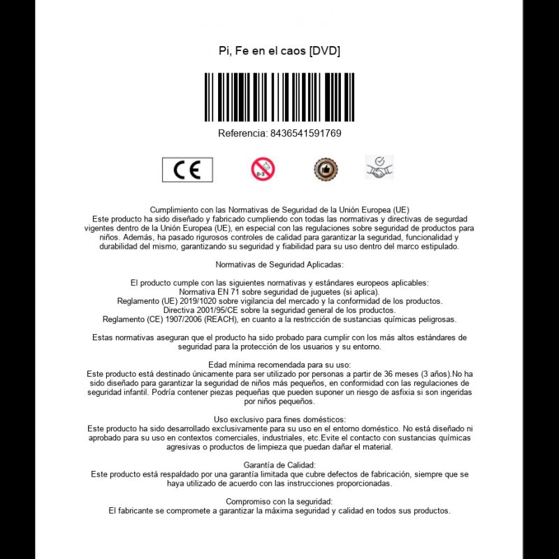 Pi, Fe En El Caos [dvd] image number null