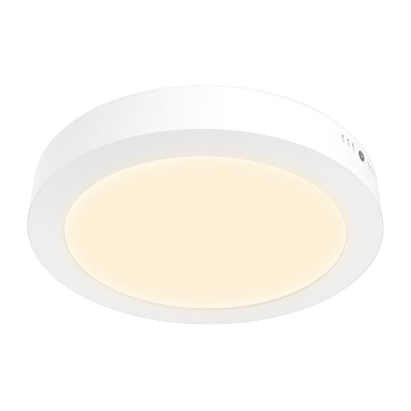 Lampara Sobreponer Techo Blanco 18w Luz Suave C... image number null