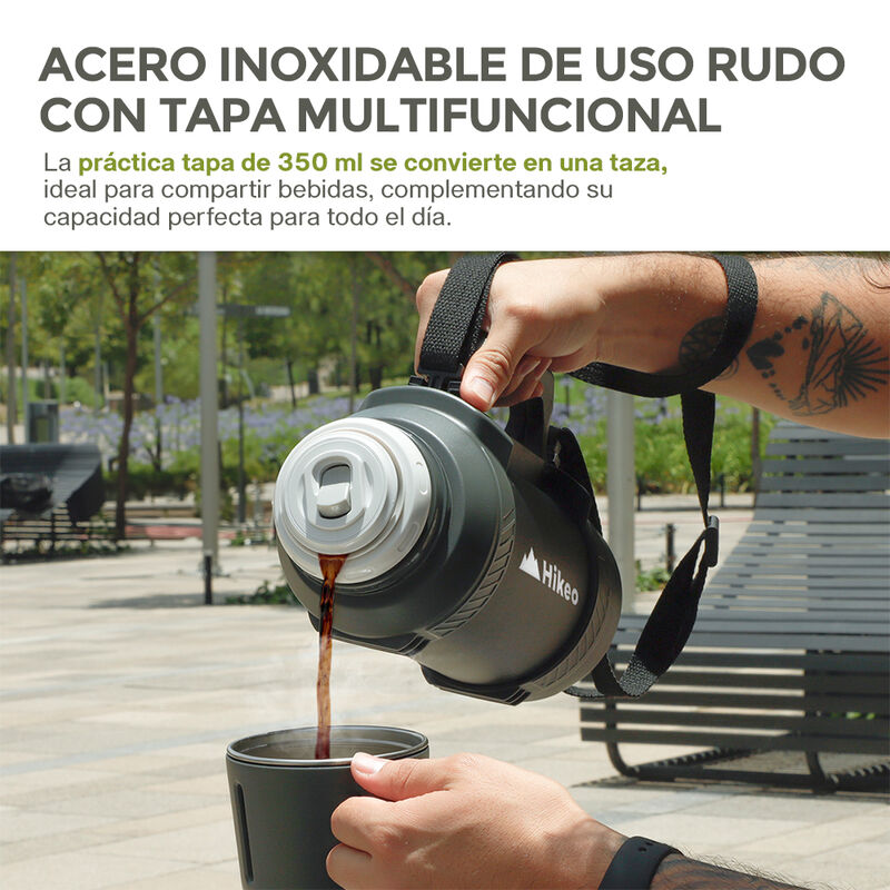 Termo Acero Inoxidable Uso Rudo Extragrande 12 ... image number null