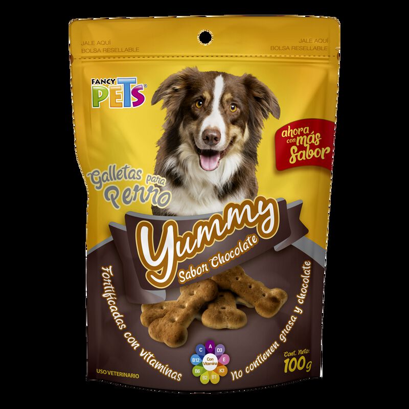 Fancy Pets Yummy Galletas Sabor Chocolate Para ... image number null