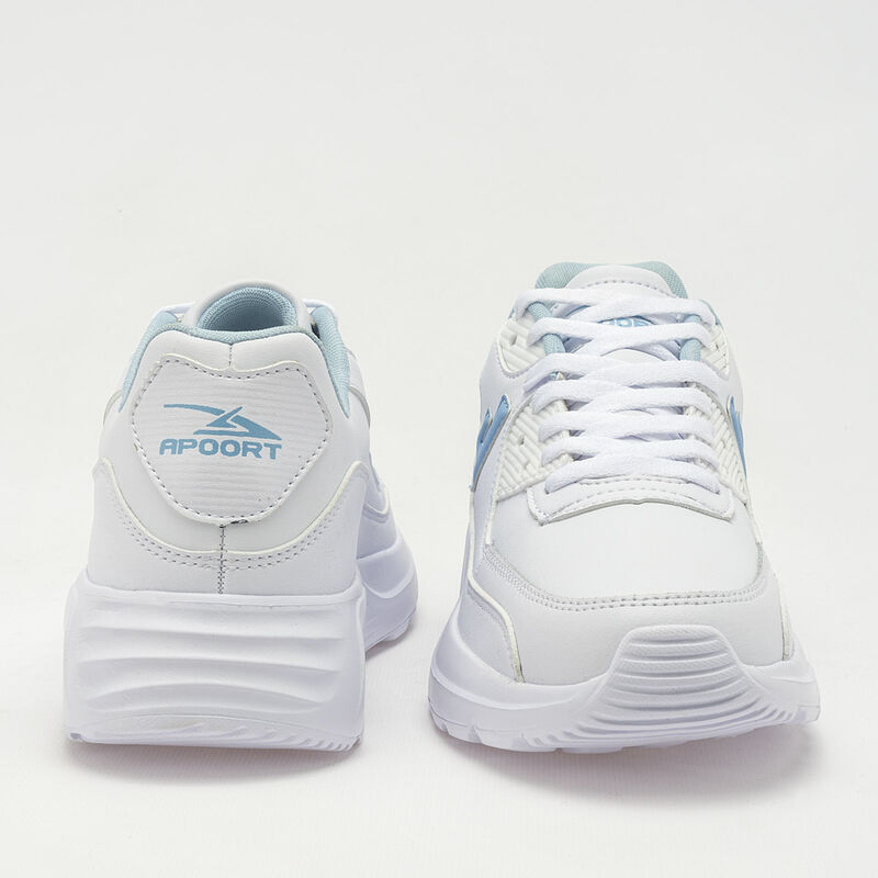 Apoort Tenis deportivo para mujer blanco azul image number null