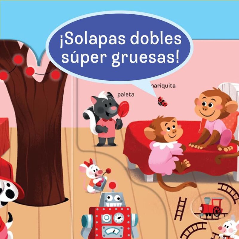 Libro Infantil: Tapitas Curiosas: Colores, De F... image number null