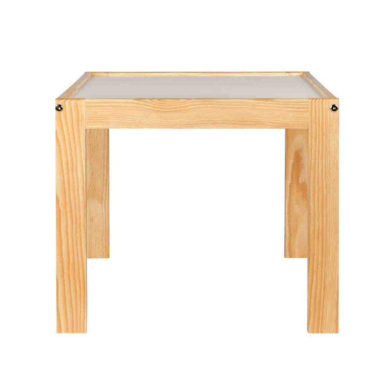 Mesa Infantil de Madera Estilo N&oacute;rdico-Gris Cla... image number null