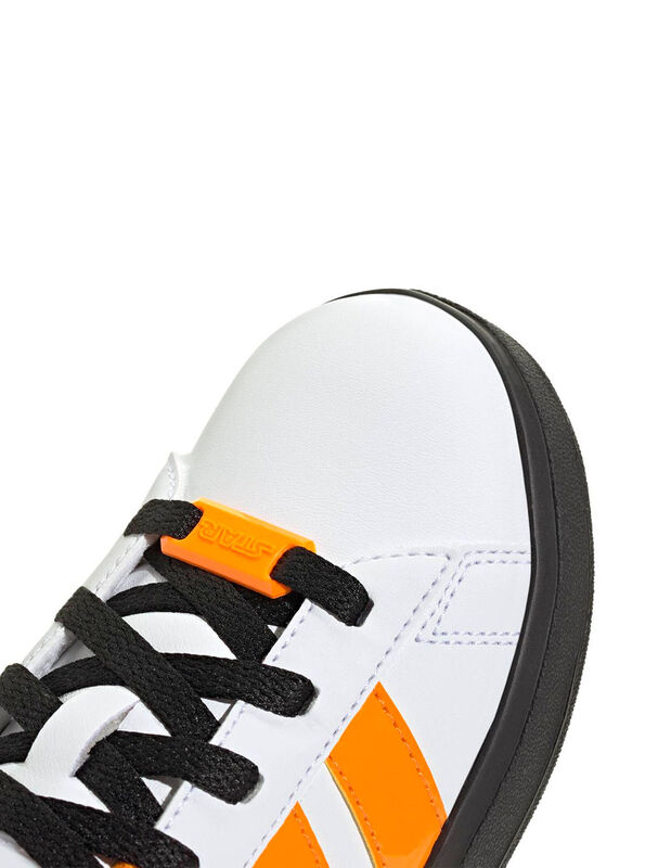Tenis Joven Adidas Droids Grand Court Blanco IH... image number null