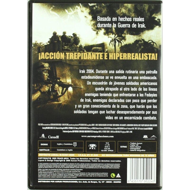 American Soldiers: Un D&iacute;a En Irak [DVD] (2005) ... image number null