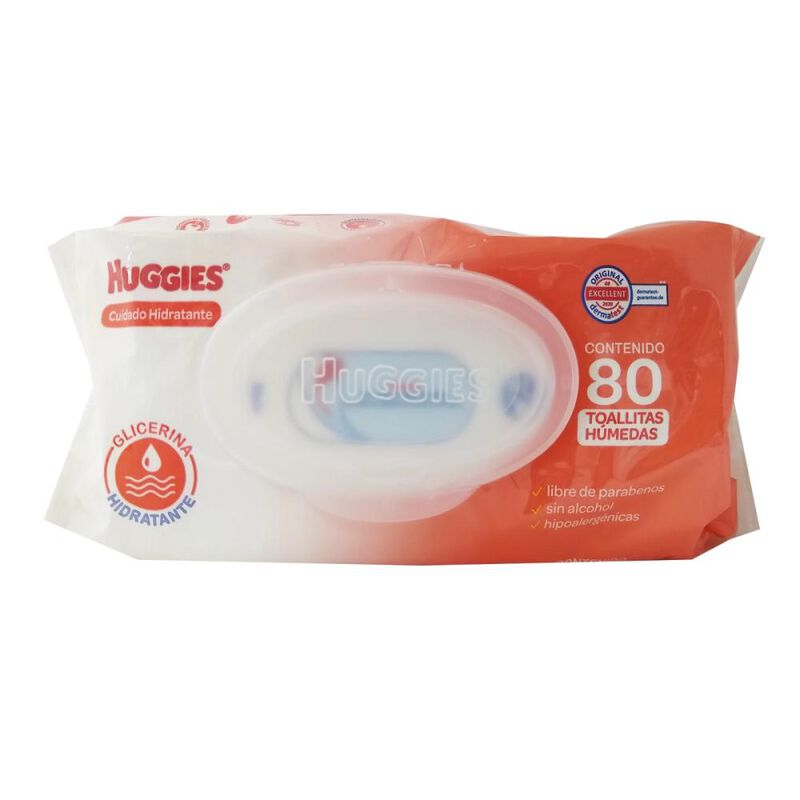 Toallitas Humedas Huggies Cuidado Hidratante - ... image number null