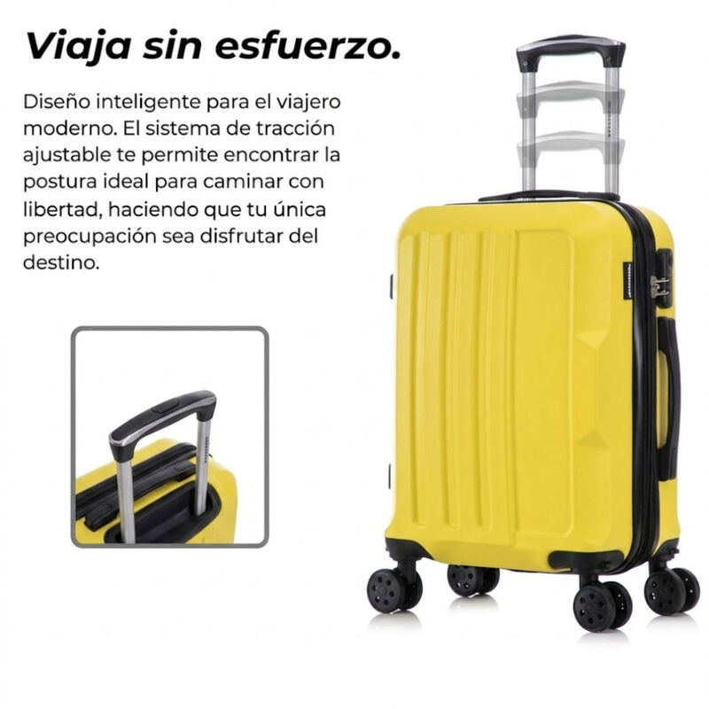 Maleta Viaje De Mano Ross&saks R&iacute;gida Ruedas 36... image number null
