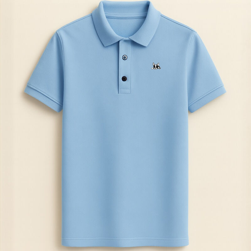 Playera Polo de Algod&oacute;n Manga Corta Casual para... image number null