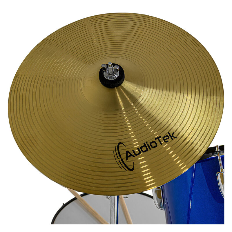 Bater&iacute;a Musical Ac&uacute;stica 5pz Platillos Atriles ... image number null