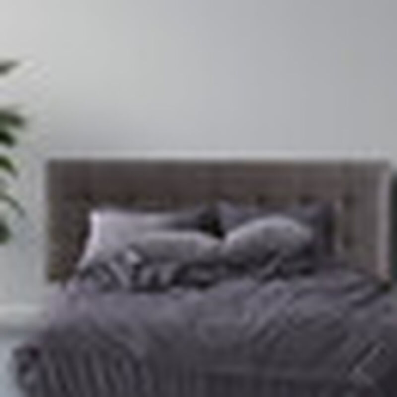 Cabecera Queen Size Dicasa Catania Gris Oscuro image number null