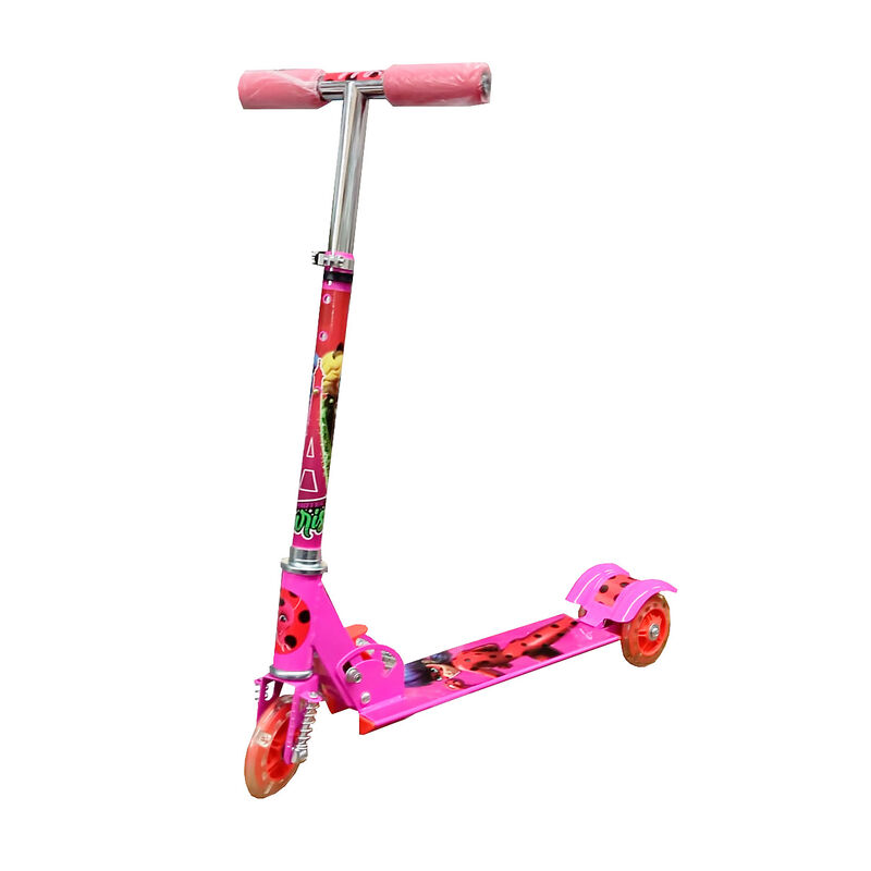 Scooter Ladybug Plegable 3 Ruedas Con Luz Patin... image number null