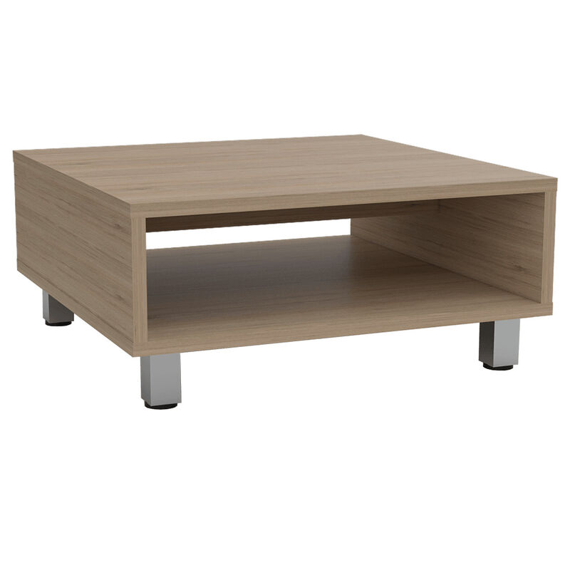 Mesa de Centro Pity, Beige, con Patas En Acero ... image number null