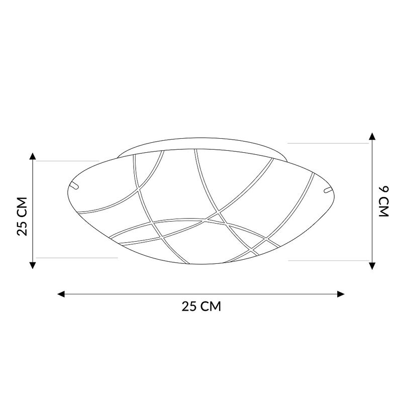 Plaf&oacute;n para techo Spirit II  Mil Luces image number null