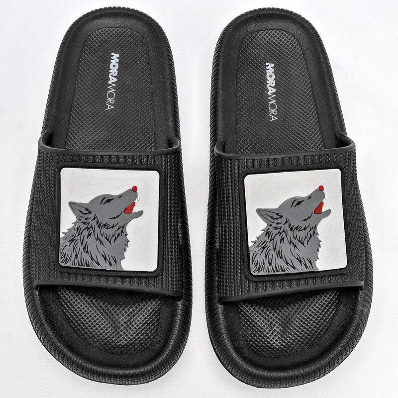 Moramora Sandalia para hombre negro image number null