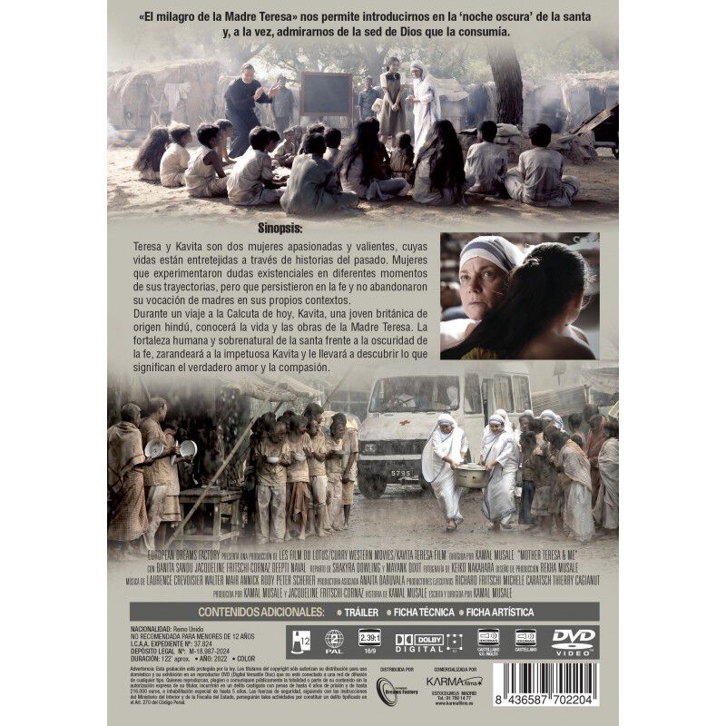 El Milagro de la Madre Teresa [DVD] (2022) Moth... image number null