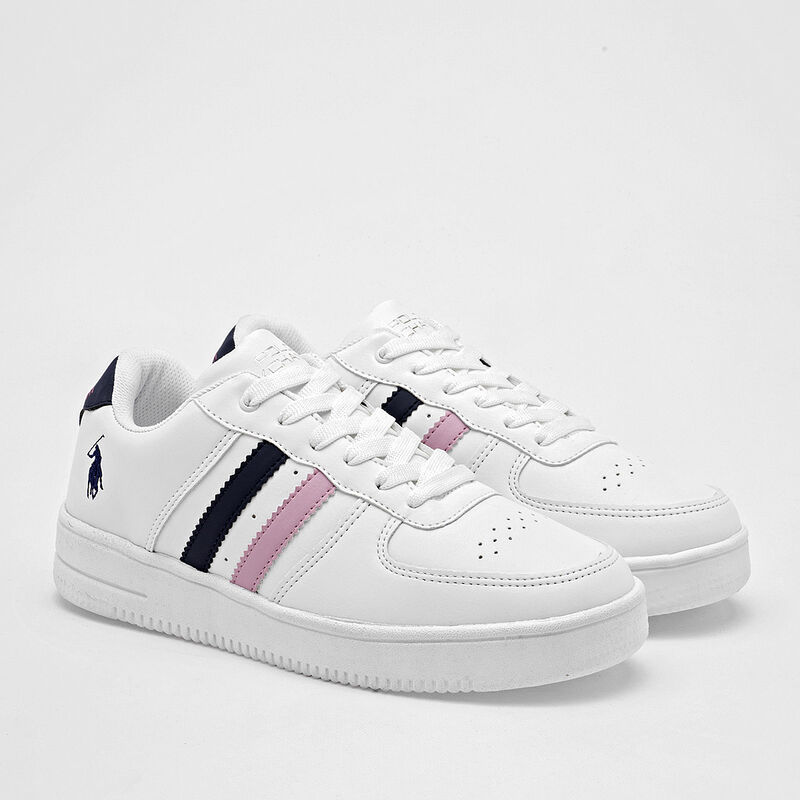 Polo exchange Tenis urbano para mujer blanco ma... image number null