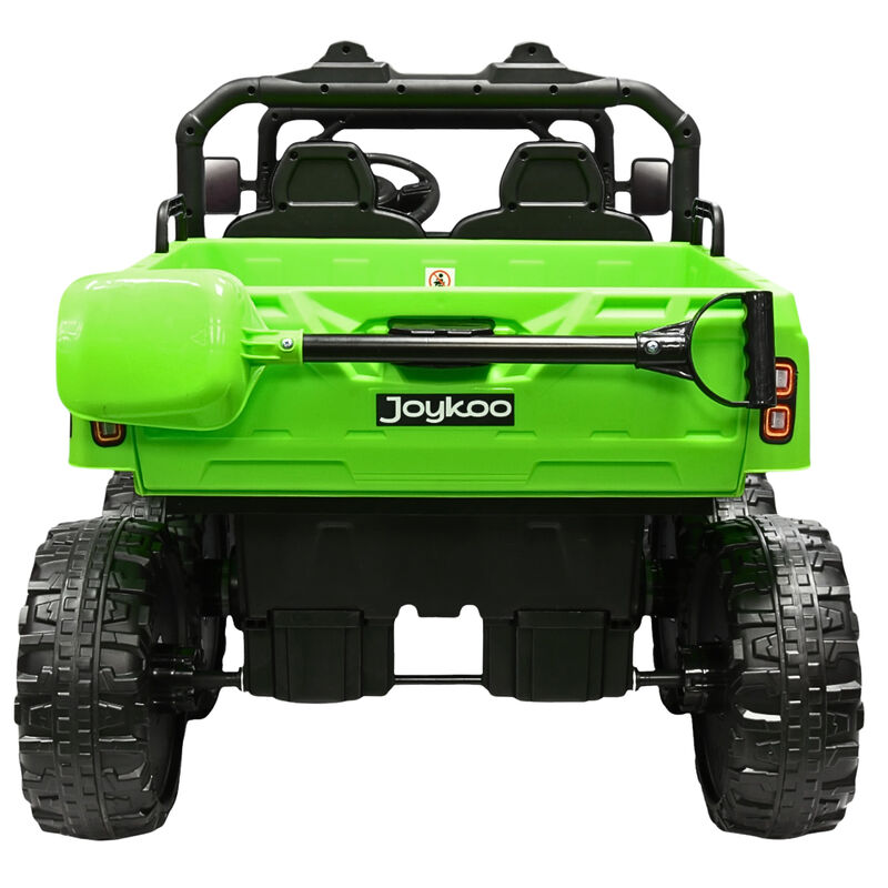 Montable El&eacute;ctrico para Ni&ntilde;os Tractor 6x6 Caja ... image number null