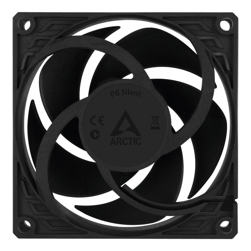 Arctic Ventilador P8 Silent (black) image number null