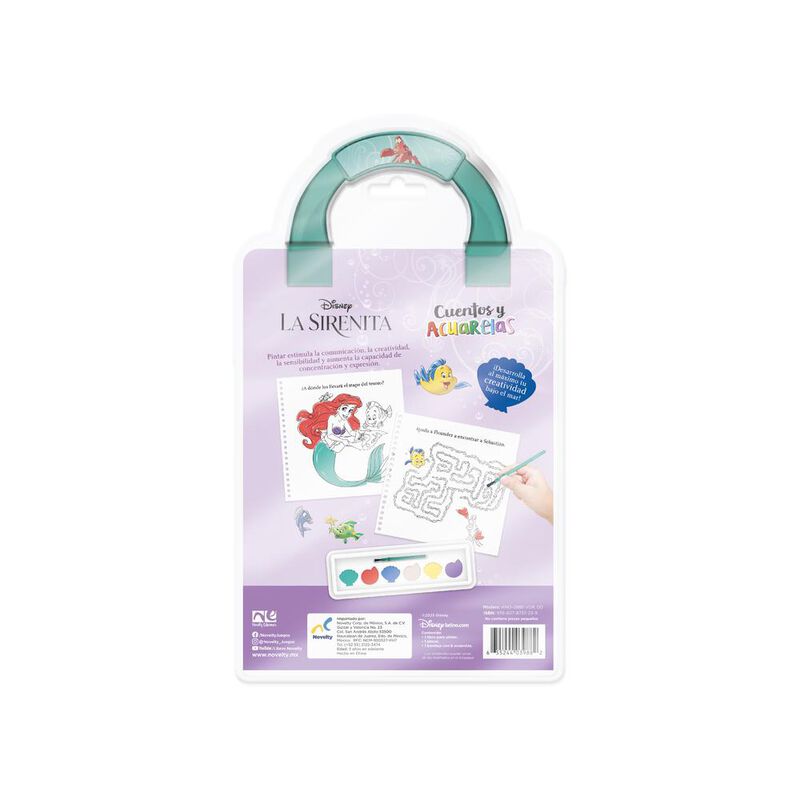 Cuentos Y Acuarelas La Sirenita image number null