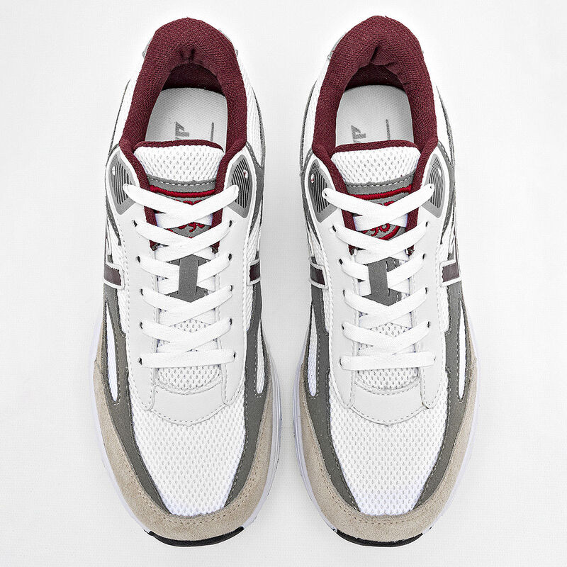 Apoort Tenis urbano para joven. Blanco gris vin... image number null