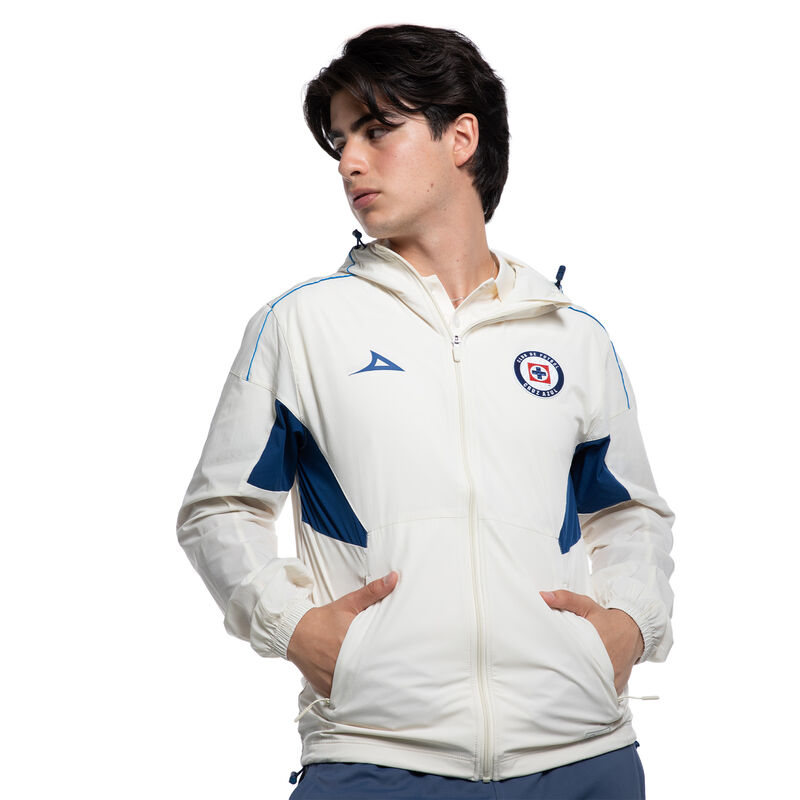 Chamarra Pirma Cruz Azul Para Hombre 91475 Beig... image number null