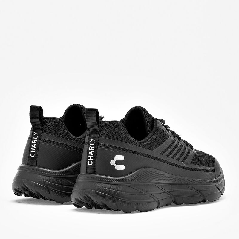 Charly Tenis Deportivo Para Mujer Negro Cod 139... image number null