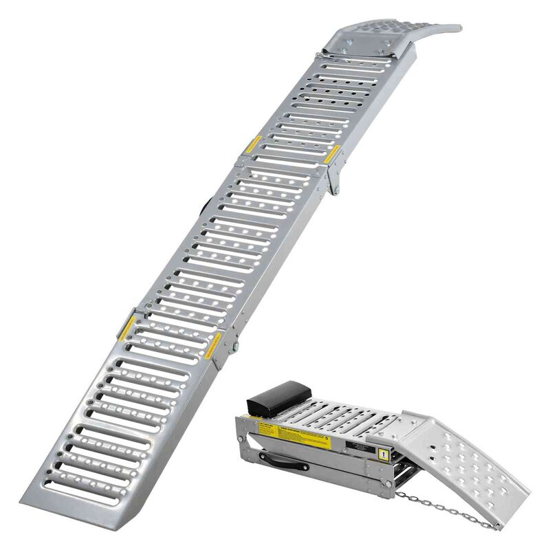 Rampa Plegable Motocicleta Cuatrimoto Acero 2m ... image number null