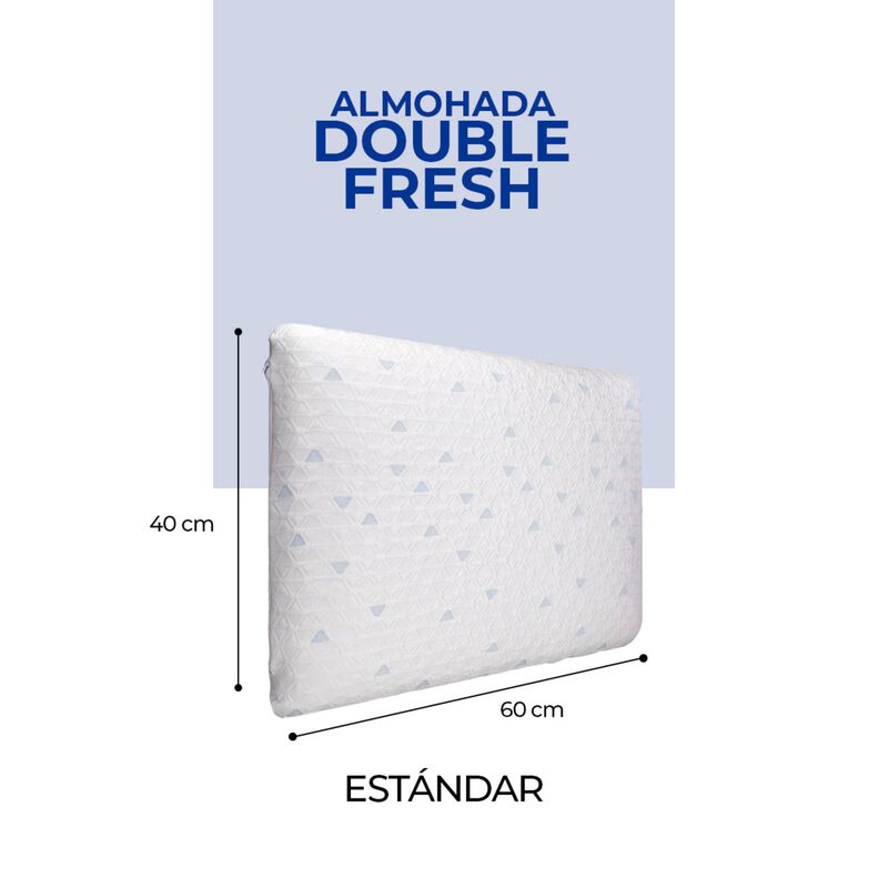 Almohada Double Cool Spring Air De Memoria Con ... image number null