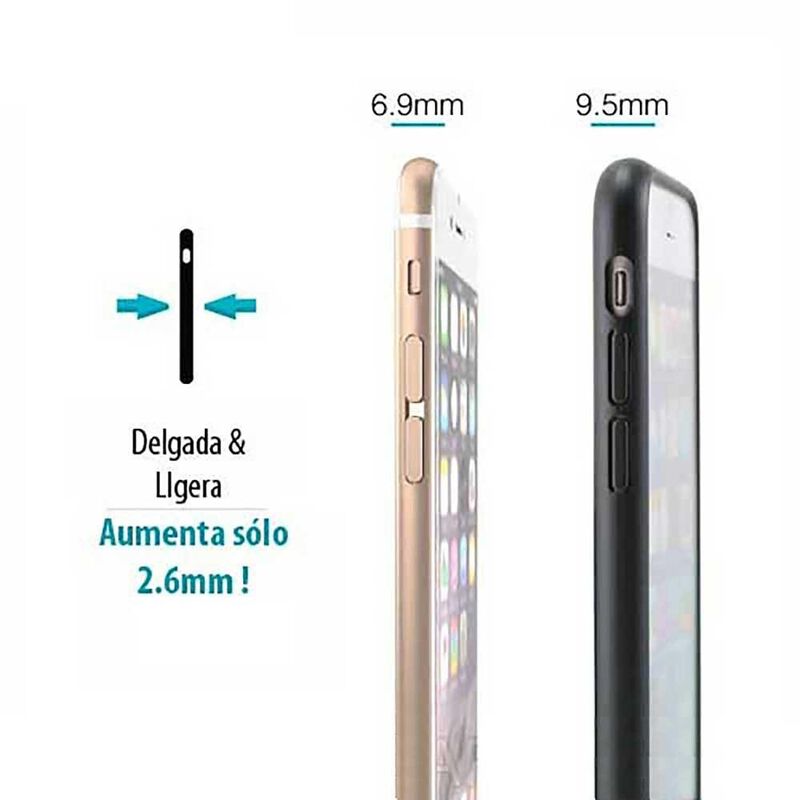 Funda PRODIGEE Accent para iPhone 6 Negro Dorad... image number null