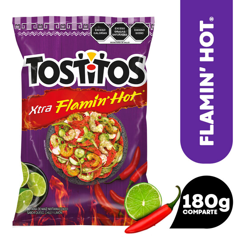 Tostitos Flamin Hot Comparte 175gr image number null