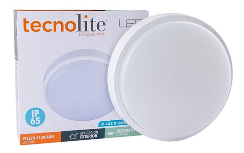 Lampara Sobreponer Techo Blanco 18w Luz Blanca ... image number null