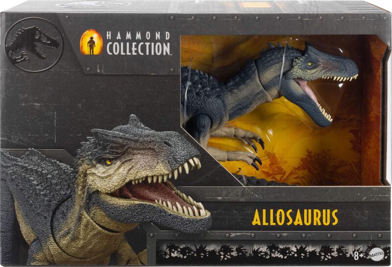 Figura De Acci&oacute;n Mattel Jurassic World Allosaur... image number null