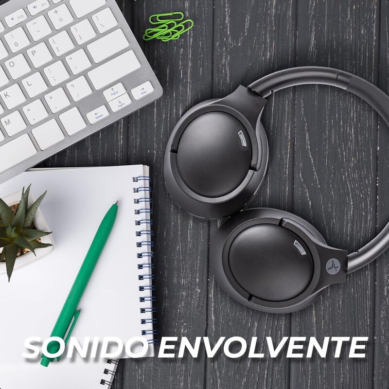 TechZone Audífonos DJ Ultra Bass Bluetooth V5.2 image number null